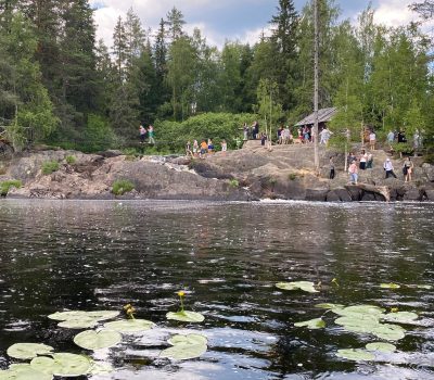 Водопады Ахвенкоски