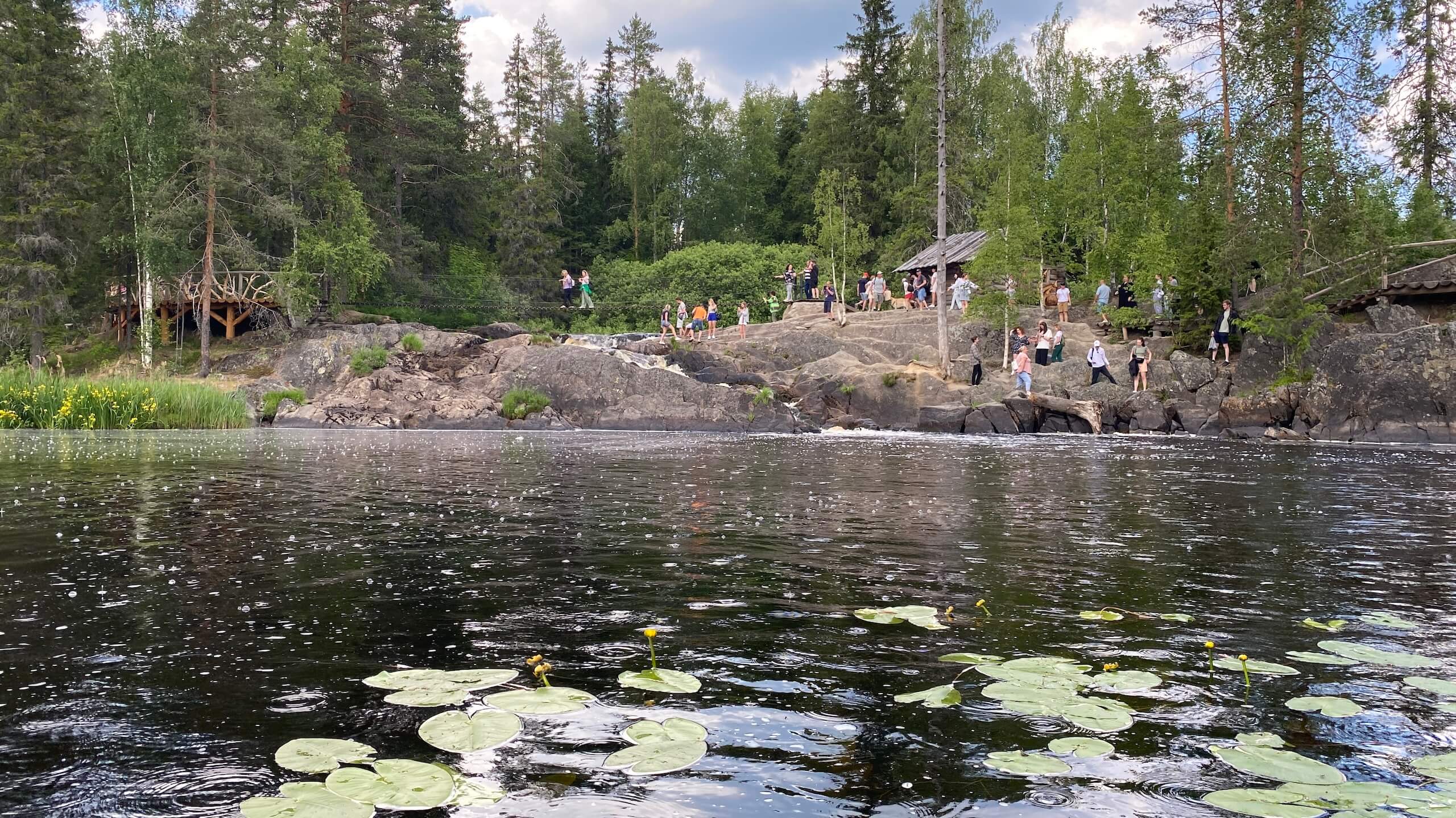 Водопады Ахвенкоски